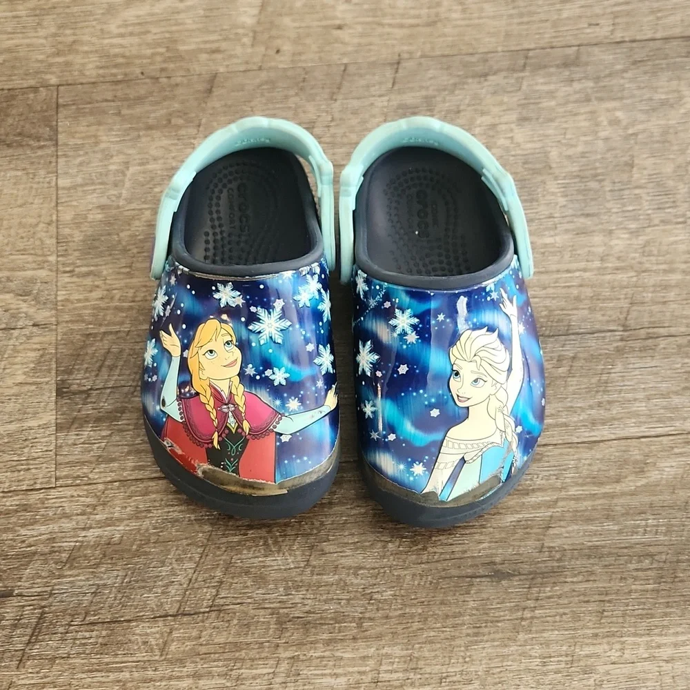 CROCS Kids Disney Frozen  Size c8 - Picture 2 of 5